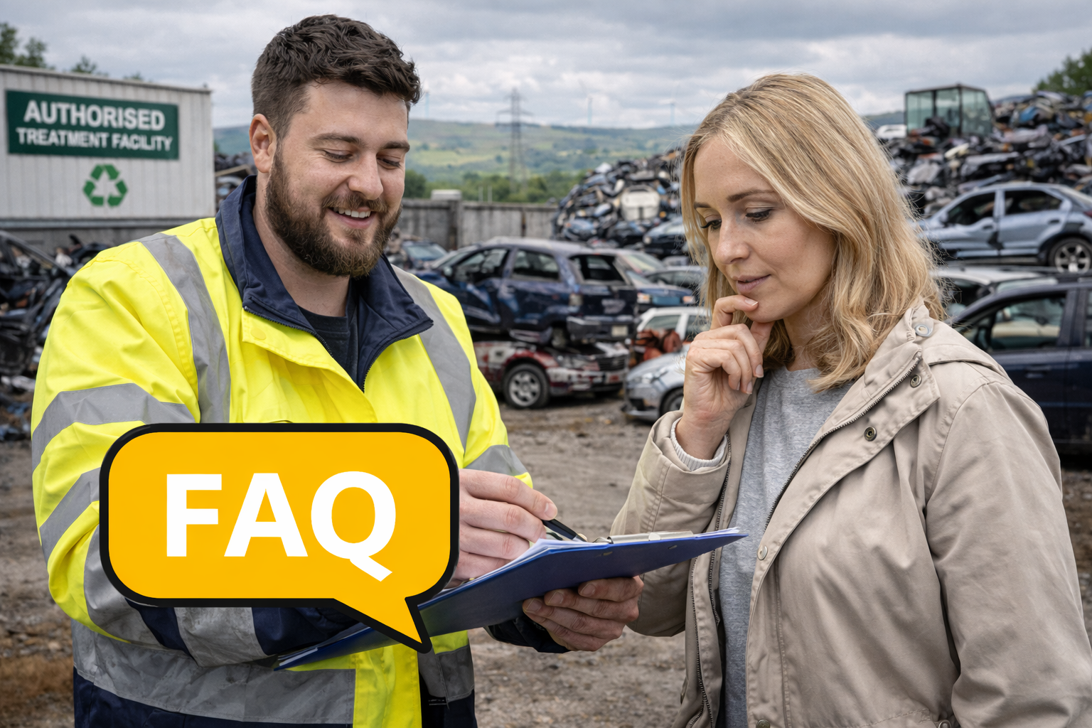Scrap car FAQs and advice in Cleckheaton